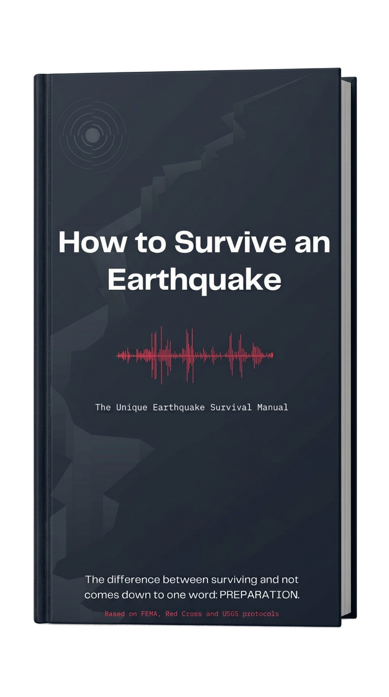The earthquake preparedness ebook guide cover